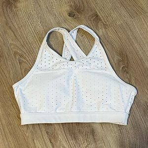 White Sports Bra
